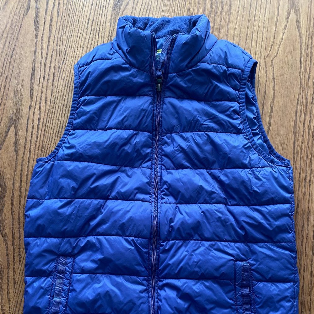 Xersion packable puffer vest purple size medium